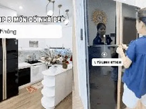 Bếp 5m2 trong căn hộ chung cư 61m2 của gia đình Hà Nội: Có món đồ chỉ 500k mà giúp bếp sang xịn hẳn, có món 20 triệu dùng 6 năm vẫn thấy đáng tiền