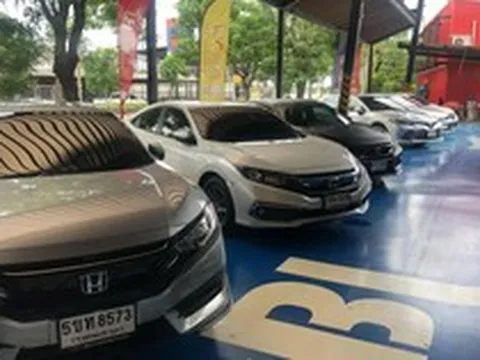 Bãi xe cũ Thái Lan kén xe điện Trung Quốc: sau 4 năm, một mẫu bán chạy chỉ còn khoảng một phần tư giá trị