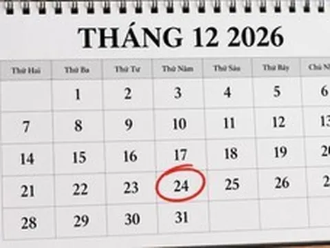 Vì sao 24/12/2026 sẽ là một ngày đặc biệt với hàng triệu người trên thế giới?