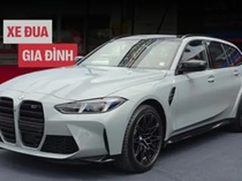 Ngắm BMW M3 Touring giá gần 5,4 tỷ tại Việt Nam, riêng màu sơn đủ mua 1 chiếc SH
