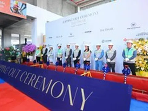 The OpusK chính thức cất nóc, hoàn thiện mảnh ghép cuối cùng của The Metropole Thủ Thiêm