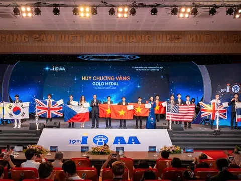 Học sinh Việt Nam giành 10 huy chương Olympic thiên văn quốc tế