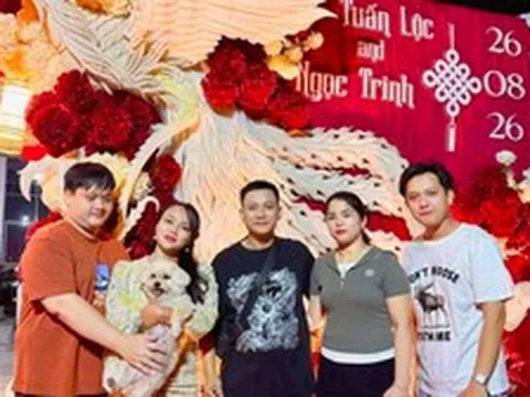 Hé lộ không gian đám cưới ở quê nhà của Hoài Lâm
