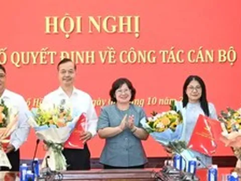 Thành ủy TPHCM điều động 4 cán bộ chủ chốt
