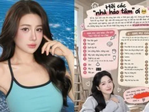 TikToker 3,3 triệu followers “xây nhà kêu gọi tài trợ từ keo dán gạch đến bếp gas” gây tranh cãi