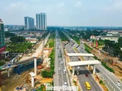 Lộ diện hình dáng đại nút giao kết nối Vành đai 3,5 với trục đại lộ lớn nhất Thủ đô