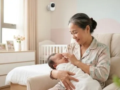 Lên thành phố trông cháu nội, tôi ngậm ngùi trở về quê vì chiếc camera phòng ngủ