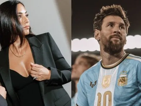 Vợ người mẫu xúc động khi Messi khép lại chặng đường đời vĩ đại