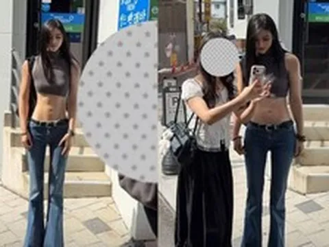 "Soái tỷ" gây chú ý với vóc dáng không tưởng trên đường phố là ai?