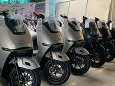Giá xe máy điện Honda UC3 lắp ráp trong nước mới về đại lý