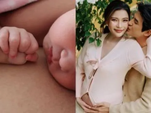 Thuý Diễm sinh con gái