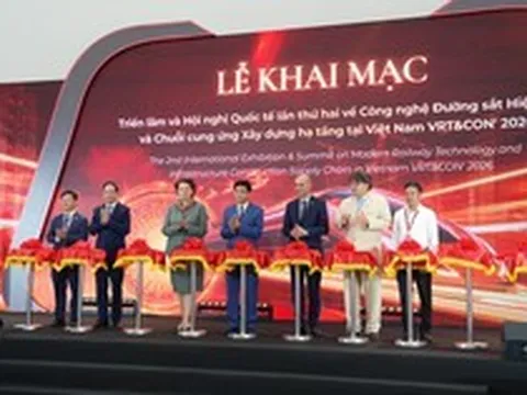 Gần 200 doanh nghiệp, 300 gian hàng cùng hội tụ tại triển lãm công nghệ đường sắt ở Hà Nội