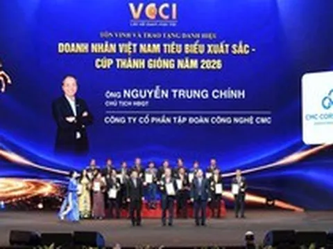 Chủ tịch CMC được vinh danh Doanh nhân Việt Nam tiêu biểu