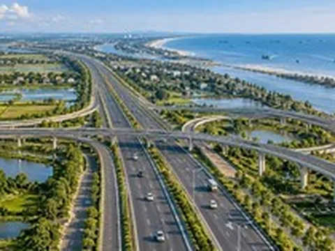 Một tuyến đại lộ được quy hoạch rộng gấp 4 đường băng sân bay, nối thẳng thành phố giàu nhất miền Bắc ra biển, rút ngắn thời gian di chuyển không quá 1 giờ