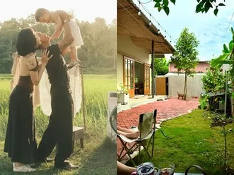 Bỏ phố về quê xây nhà 250 triệu đồng, vợ chồng trẻ từ bị chê đến được khen