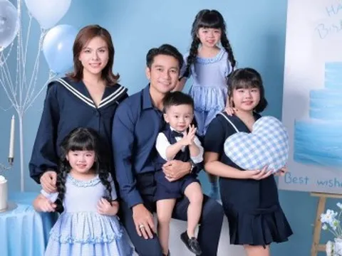 Con trai út nhà Vân Trang gây chú ý