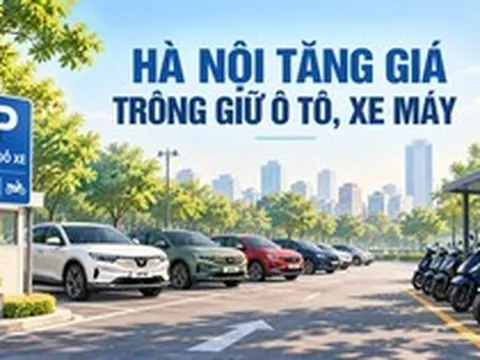 Chi tiết mức tăng giá trông giữ ô tô, xe máy tại Hà Nội
