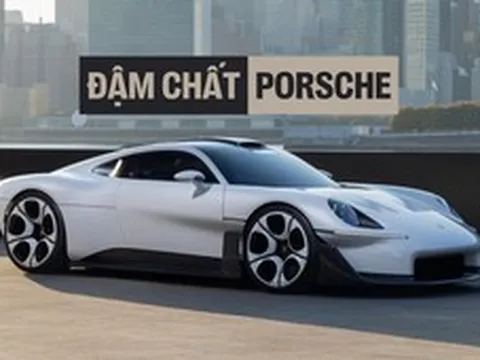 Porsche Mission S trình làng: Siêu xe thể thao xếp trên cả 911, nhiều chi tiết gợi nhớ đến dải sản phẩm huyền thoại
