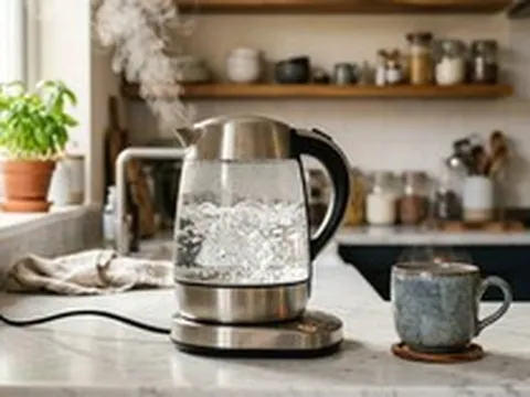 Vì sao người Mỹ hiếm khi dùng ấm siêu tốc mà vẫn đun nước trên bếp?