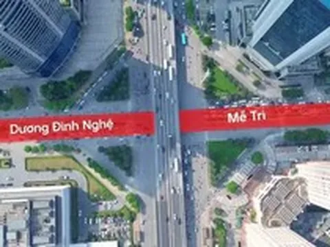 Hà Nội xén vỉa hè, chặt tỉa cây xanh xây hầm chui nghìn tỷ Dương Đình Nghệ - Mễ Trì