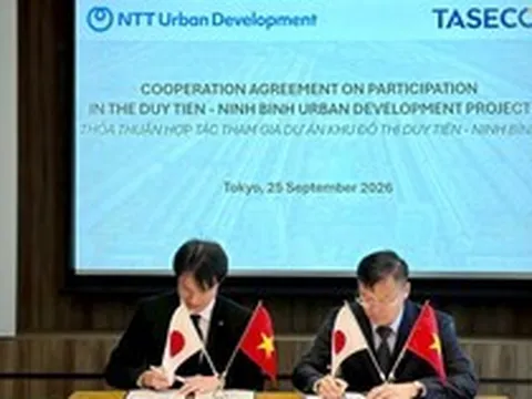 Taseco Land "bắt tay" ông lớn công nghệ Nhật Bản triển khai dự án 115ha tại Ninh Bình