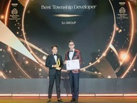 SJ Group được vinh danh Nhà phát triển khu đô thị xuất sắc nhất tại PropertyGuru 2026