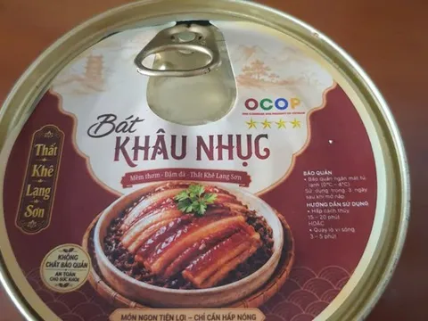 Vụ móng giò trong hộp đặc sản Khâu nhục: Quản lý thị trường Lạng Sơn nói gì?