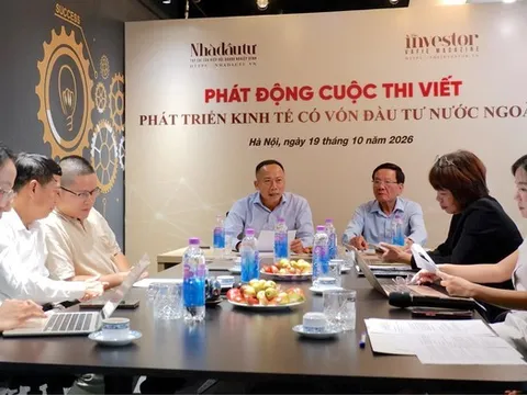 Phát động cuộc thi viết "Phát triển kinh tế có vốn đầu tư nước ngoài"