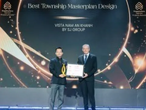 Vista Nam An Khánh đạt giải Thiết kế quy hoạch tổng thể khu đô thị xuất sắc nhất