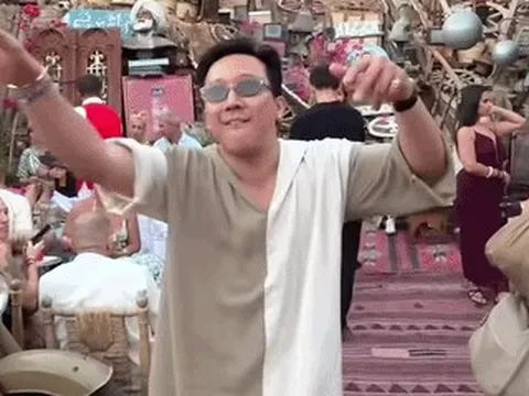 Trấn Thành nhảy cực sung ở Ai Cập, Thủy Tiên lên tiếng tin đồn ly hôn Công Vinh