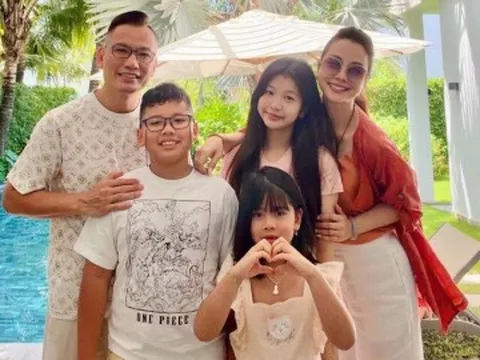 Hai con gái điệu đà nhà Jennifer Phạm