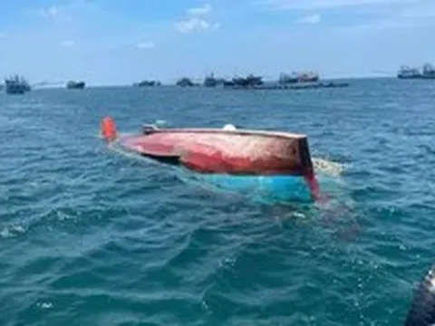 Chìm tàu gần vịnh Mũi Né