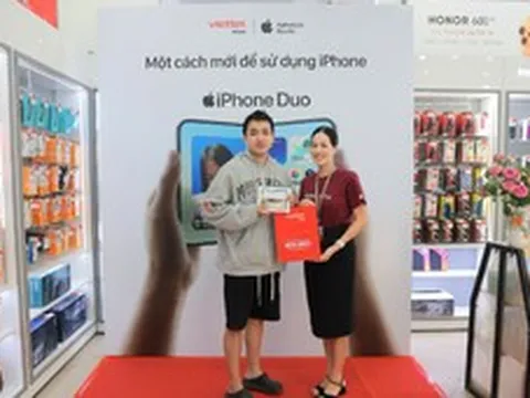 Viettel Store chính thức mở bán iPhone Duo