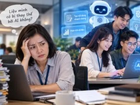 U40 trước làn sóng AI: Dày dạn kinh nghiệm vẫn nơm nớp lo mất việc