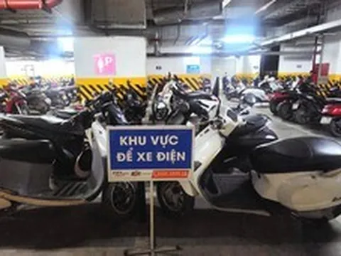 Xe điện tăng nhanh, chung cư Hà Nội loay hoay tìm chỗ sạc