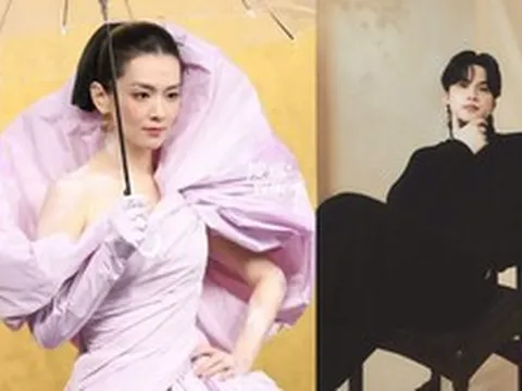 Mỹ nhân Hoa ngữ diện váy của NTK Nguyễn Phúc Tuấn trên thảm đỏ VOGUE