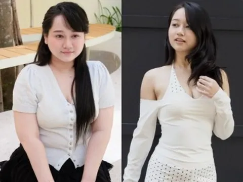 Giảm cân thành công, Trúc Anh được khen "Mắt biếc trở lại"