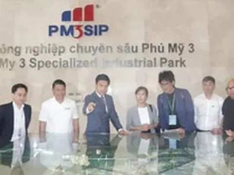 Đoàn đại biểu Thành phố Đối tác Kinh tế tìm hiểu mô hình khu công nghiệp sinh thái TPHCM