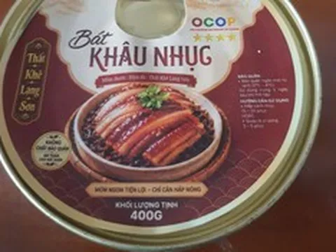 Vụ chân giò trong hộp đặc sản Khâu nhục: Dùng AI thiết kế nhãn mác giả đánh lừa người tiêu dùng