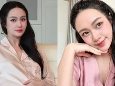 Vũ Thuý Quỳnh sinh con đầu lòng