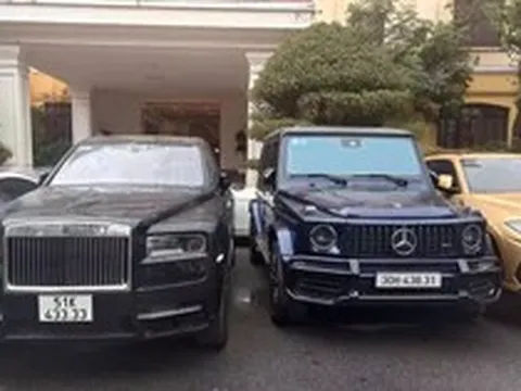 Điểm lại loạt xe sang bị thu giữ trong vụ án Mr Pips