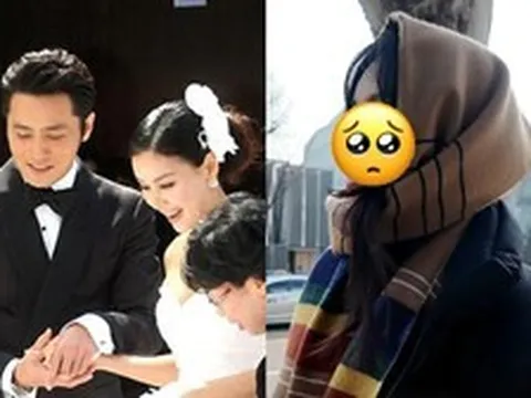 Hình ảnh xót xa của vợ Jang Dong Gun sau khi chồng lộ 700 tin nhắn ngoại tình